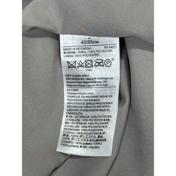 NEW Banana Republic Size 2 W Animal Print Chiffon Ruffle Sleeveless Wrap Maxi - Picture 9 of 16